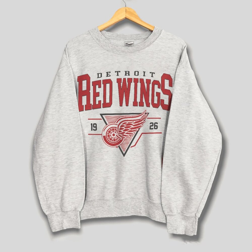 1926 Detroit Red Wings Crewneck Sweatshirt, Detroit Red Wings Hockey Shirt Tee